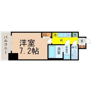 アドバンス名古屋モクシー【2階】の間取り