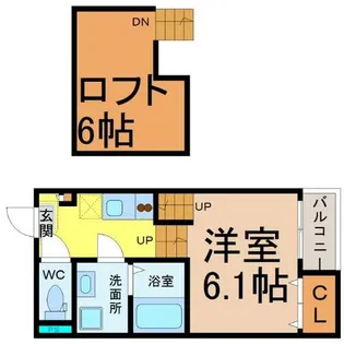 Country villa(カントリーヴィラ)【2階】の間取り
