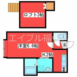マイタウン【2階】の間取り