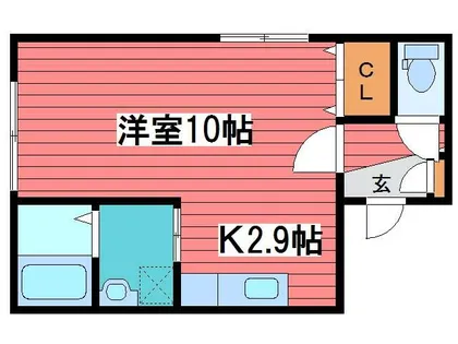 HOPE月寒中央 C棟【4階】の間取り