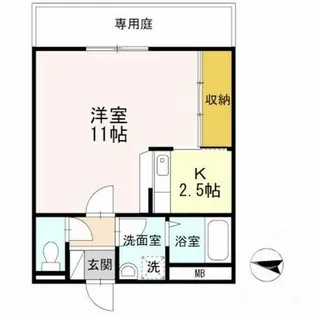 エストレノ【3階】の間取り
