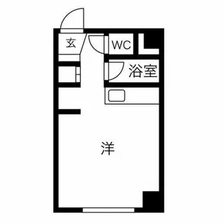 フロンティア161【5階】の間取り