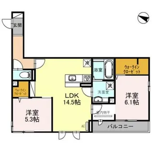 FLEURAGE【3階】の間取り