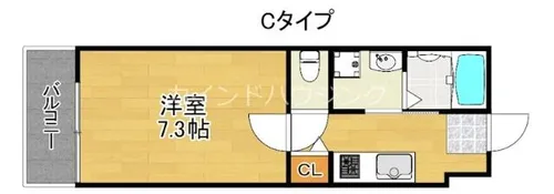 エスクード凪【3階】の間取り