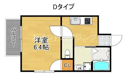 エスクード凪【3階】の間取り