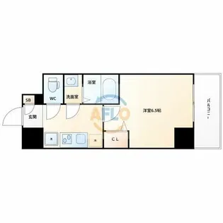 ArtizA瓦屋町Ⅱ【2階】の間取り