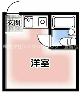 ハイツサニーサイド門真【1階】の間取り