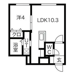 北海道札幌市中央区南十一条西9丁目【マンション】の間取り