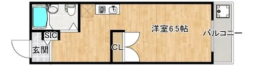 パル下新庄【1階】の間取り