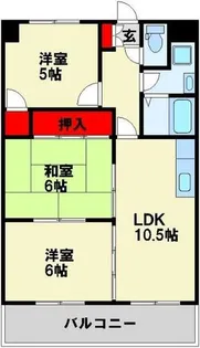 3LDKの間取り画像