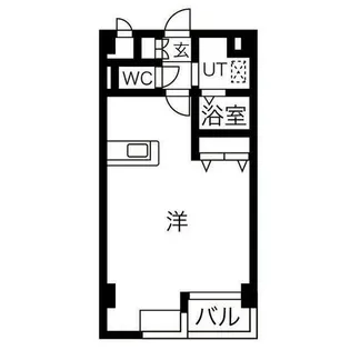 アームズ美術館通II【3階】の間取り
