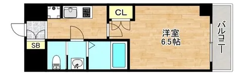 オズレジデンス今里SOUTH【3階】の間取り