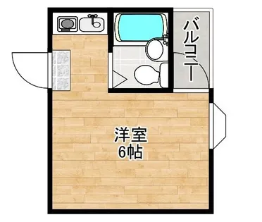 大阪府大阪市生野区中川5丁目【マンション】の間取り