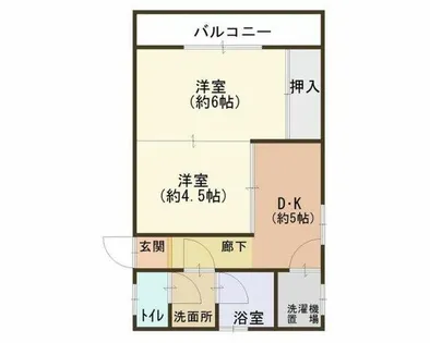 アッシュコート阿倍野【3階】の間取り