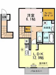 グランクレール自由が丘【2階】の間取り