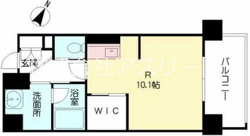 福岡県福岡市中央区薬院2丁目【マンション】の間取り