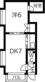 エミネンスN40【3階】の間取り