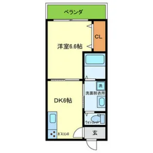 ステーブル小路東【1階】の間取り