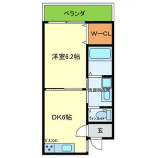 ステーブル小路東【1階】の間取り