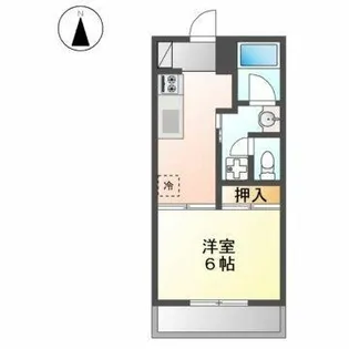 第一下林ビル【5階】の間取り