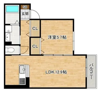 大阪府大阪市東成区大今里3丁目【マンション】の間取り