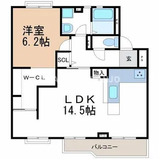 エル ブルック【3階】の間取り