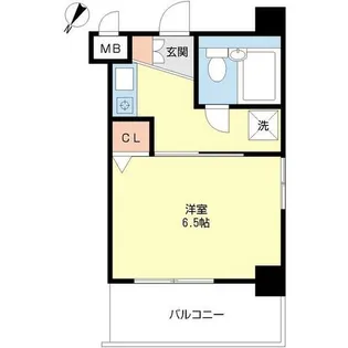 ジョイフル鶴舞【0303号室】の間取り