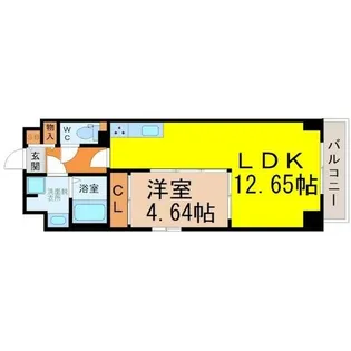 GRANDUKE松原cuore【2階】の間取り