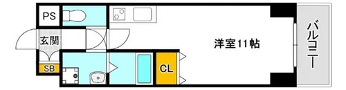 グランブルジュ【3階】の間取り