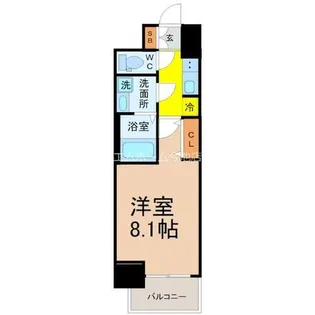 S-RESIDENCE堀田駅前futur【3階】の間取り