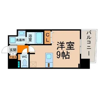 プレサンス新栄リミックス【8階】の間取り