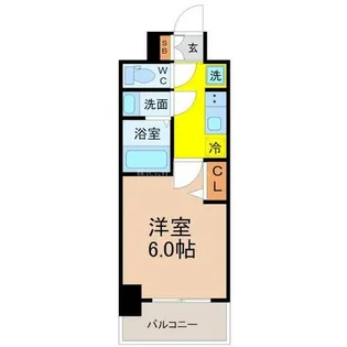 メイクス今池02(イマイケツー)【7階】の間取り