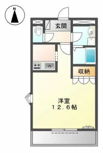 K’sスクエア【1階】の間取り