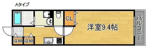 プリムローズ【2階】の間取り