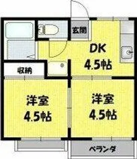 プリムローズ21【205号室】の間取り