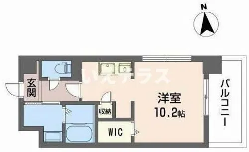 CanalCourtKOBE【2階】の間取り