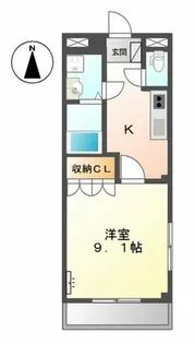 ソレイユⅡ番館【2階】の間取り