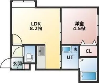 アーバン・ハウスI【2階】の間取り