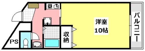 プライム青葉丘【1階】の間取り