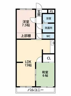 ペイサージュ28【A402号室】の間取り