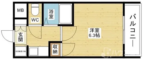 メゾンラフィネ【1階】の間取り