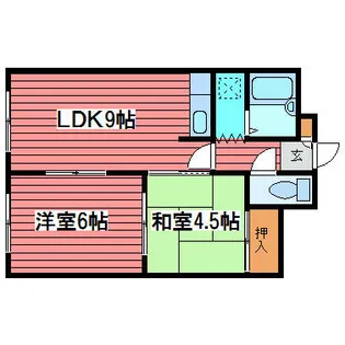 リラハイツKS【3階】の間取り