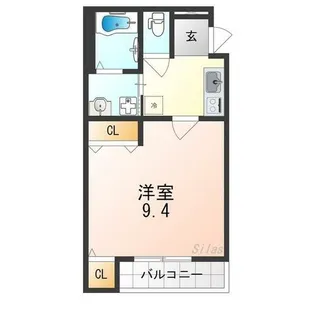 フジパレス堺東Ⅴ番館【3階】の間取り