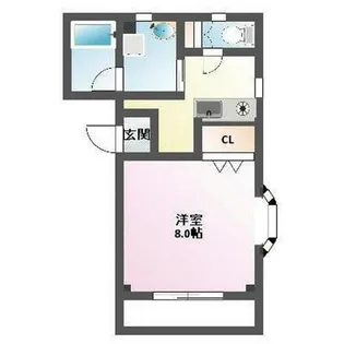 YS青山【3A号室】の間取り