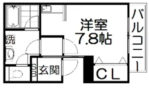 フォレストハイム牧野【1階】の間取り
