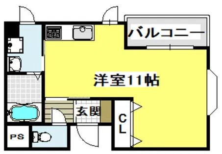 ファミーユ東館【3階】の間取り