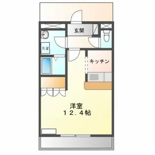 フィールドピアS【1階】の間取り