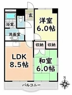 愛知県名古屋市南区砂口町【マンション】の間取り