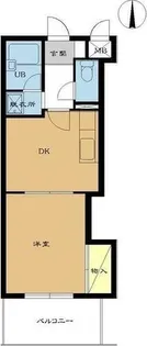 フィオーレセレスト【4階】の間取り