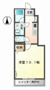 サンエイチ【1階】の間取り